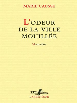 cover image of L'odeur de la ville mouillée